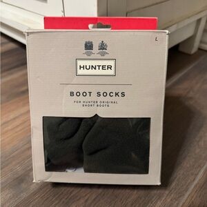 Hunter Dark Green Boot Socks for Women